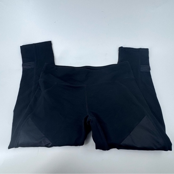 Fabletics Black Leggings Stretchy Athletic Bottoms - Picture 4 of 8